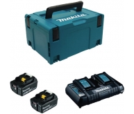 Pack 2 batteries 18 V 6,0 Ah en Makpac